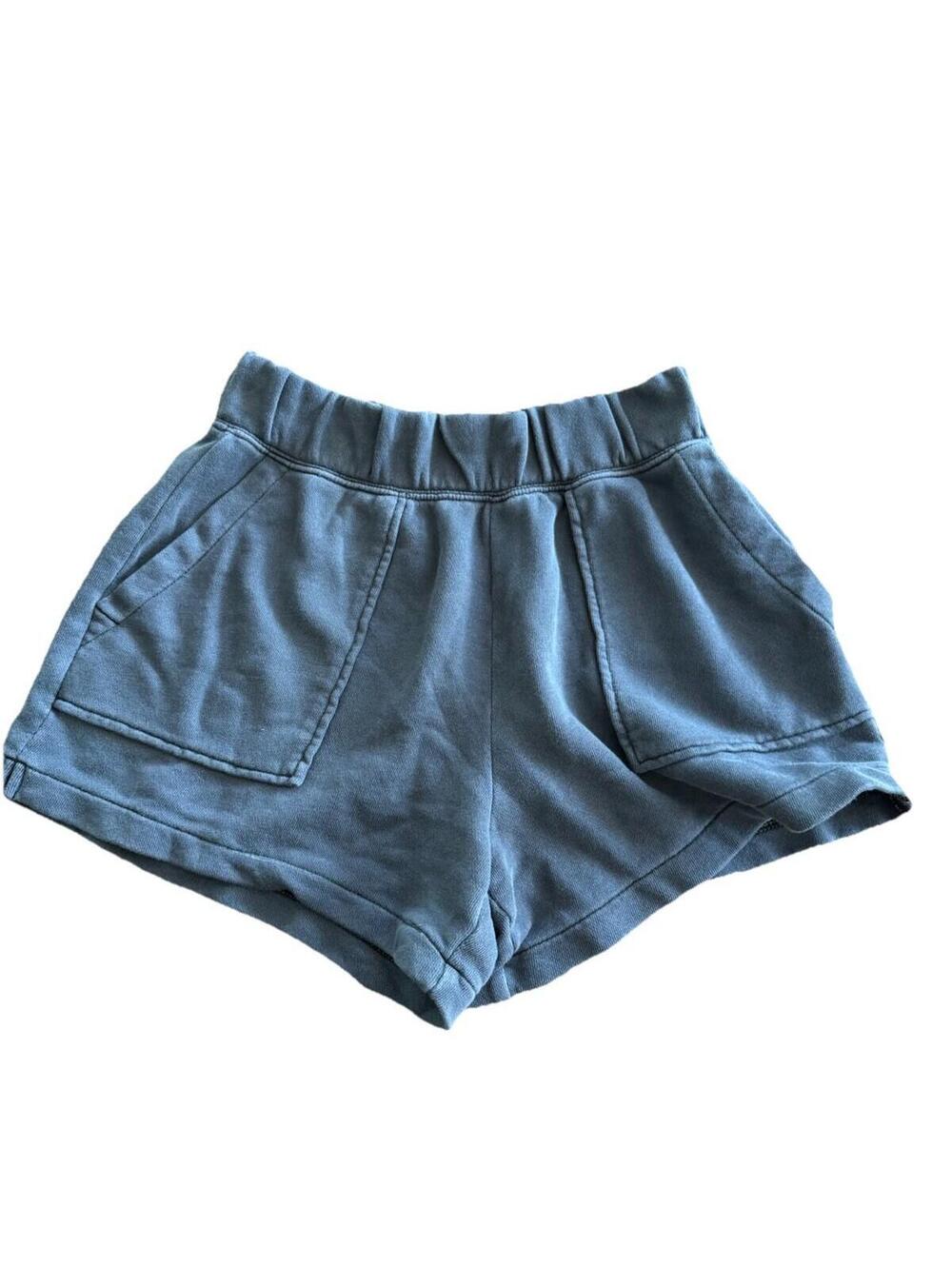Aerie Fleece Go-to Shorts Charcoal Size Small 3.5”